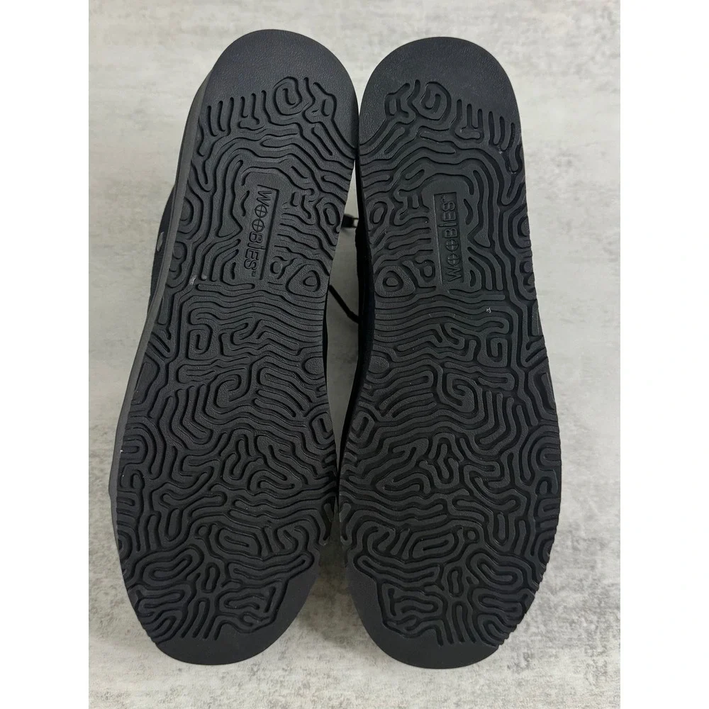 Woobies MOD-2 Black Tactical High‎ Top Side Zip Shoes Mens Size 8
